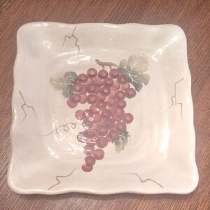 Elegant  Cabernet Design Square Plate Tabletops Gallery